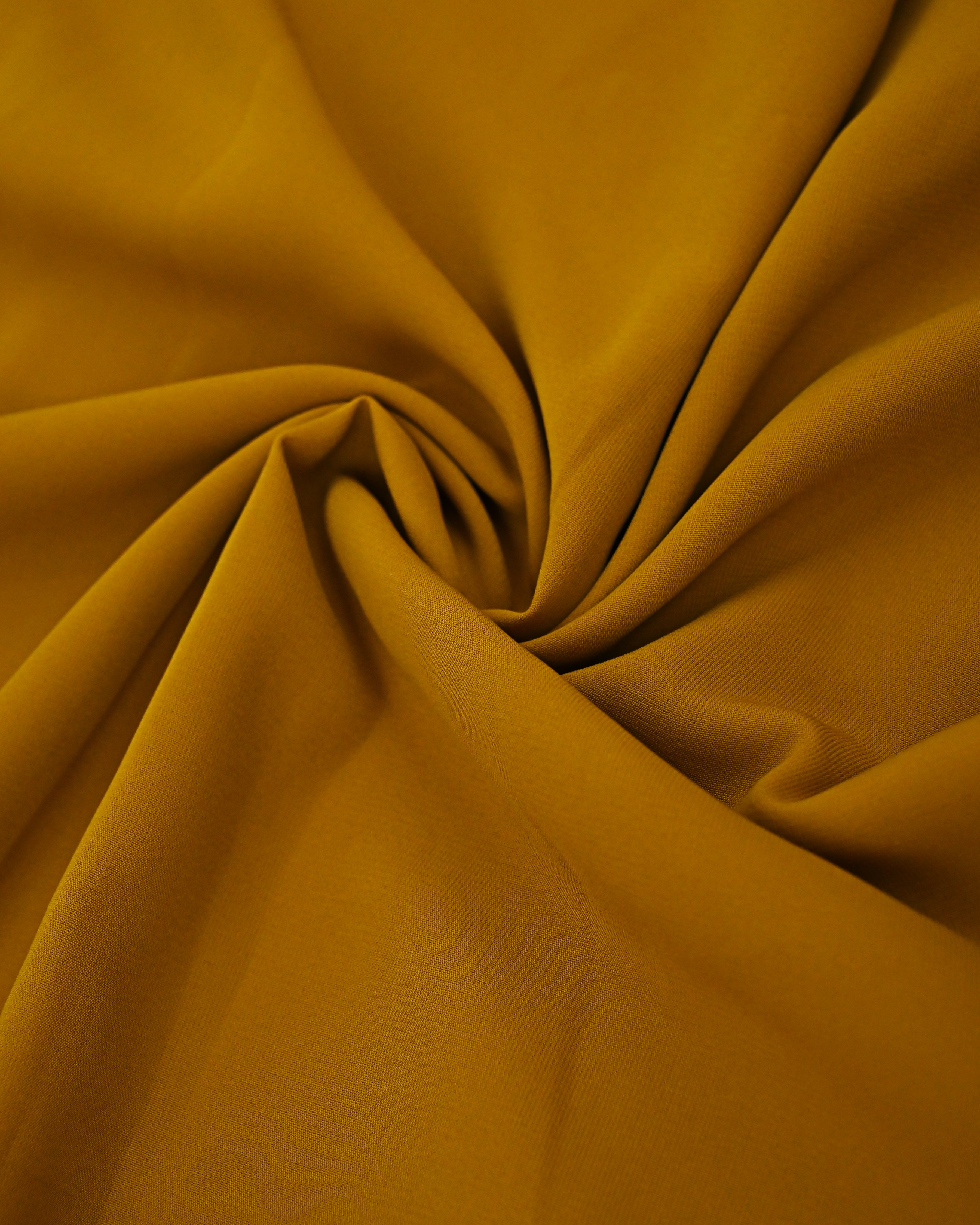 Mustard Yellow Abaya Rida With Smart Dark Color Panel & Smart Floral Lace-2200/-