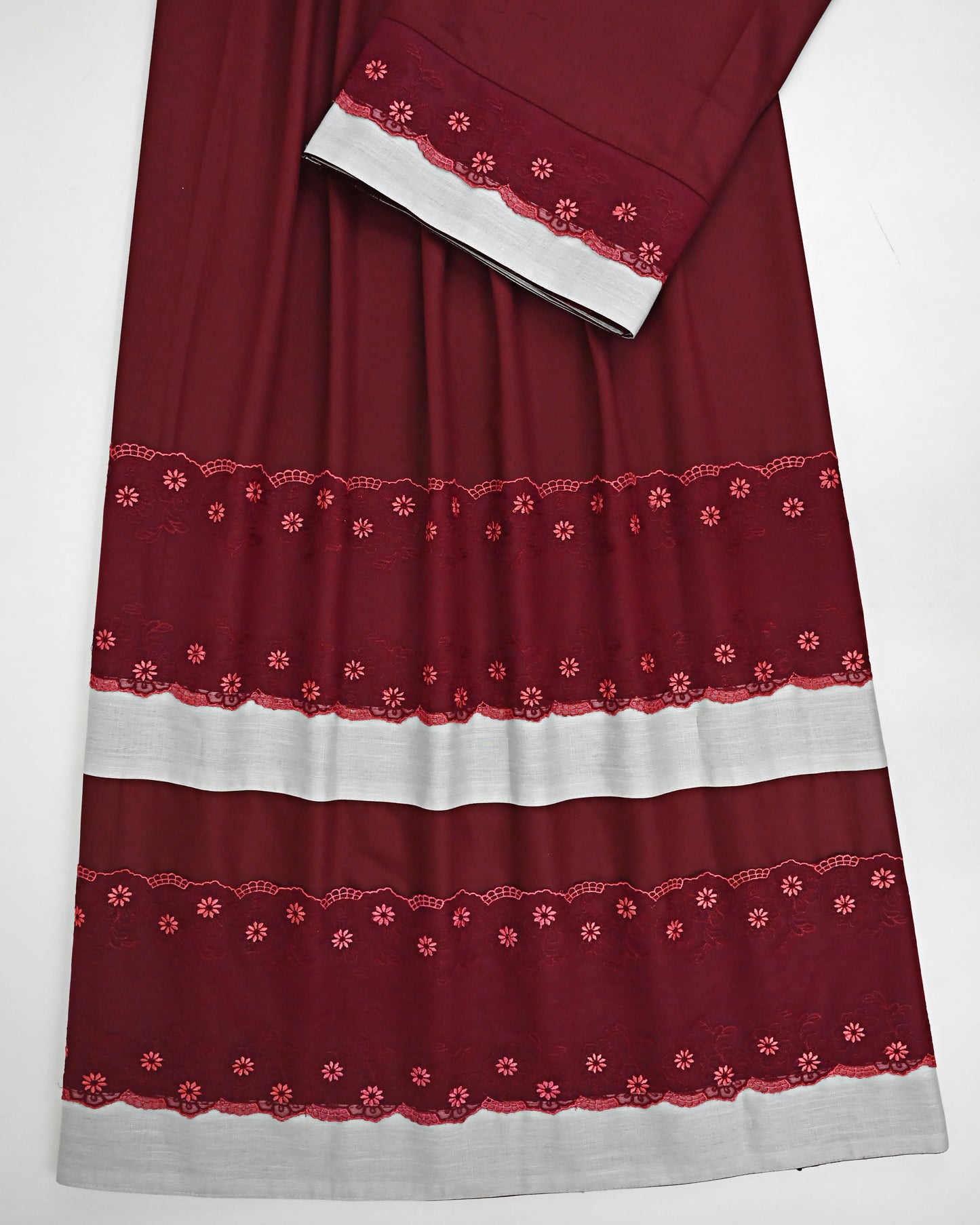 Maroon Rida With Smart Dark Lacing & Smart Look