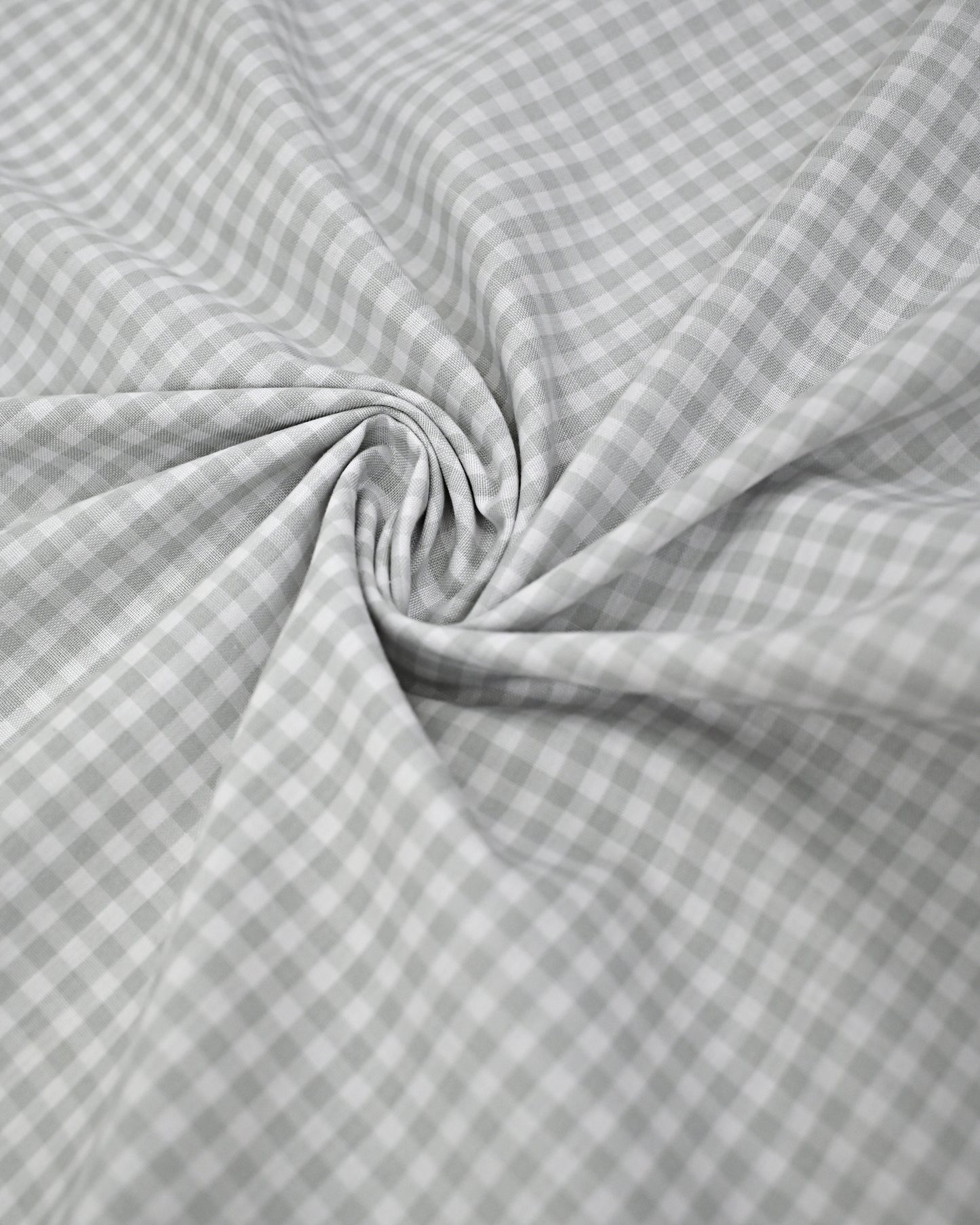 White Grey Checks Rida With Smart Lace & Floral Embroidery Work