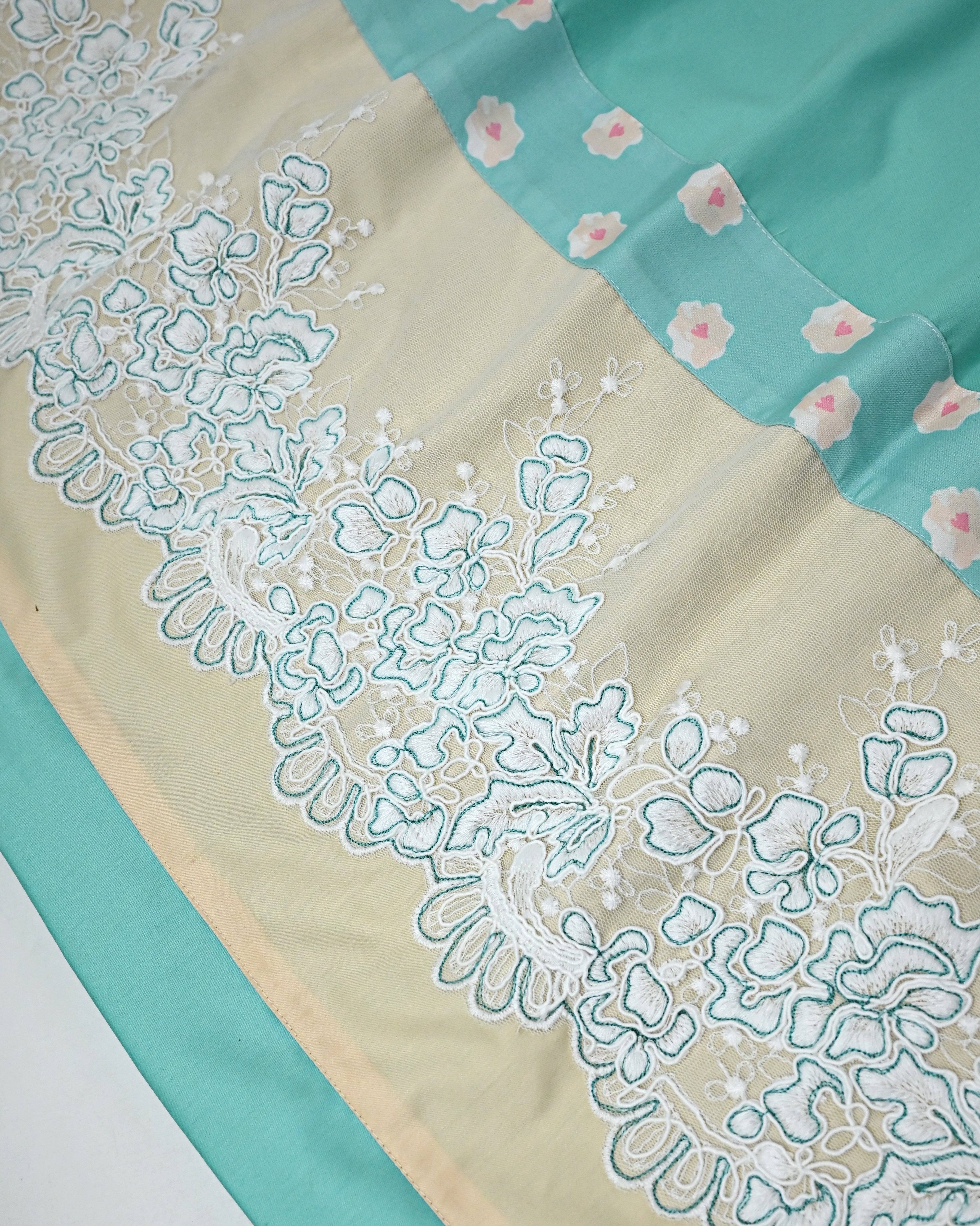 Light Mint Green Rida With Smart Panel & White Lacing With Highlight