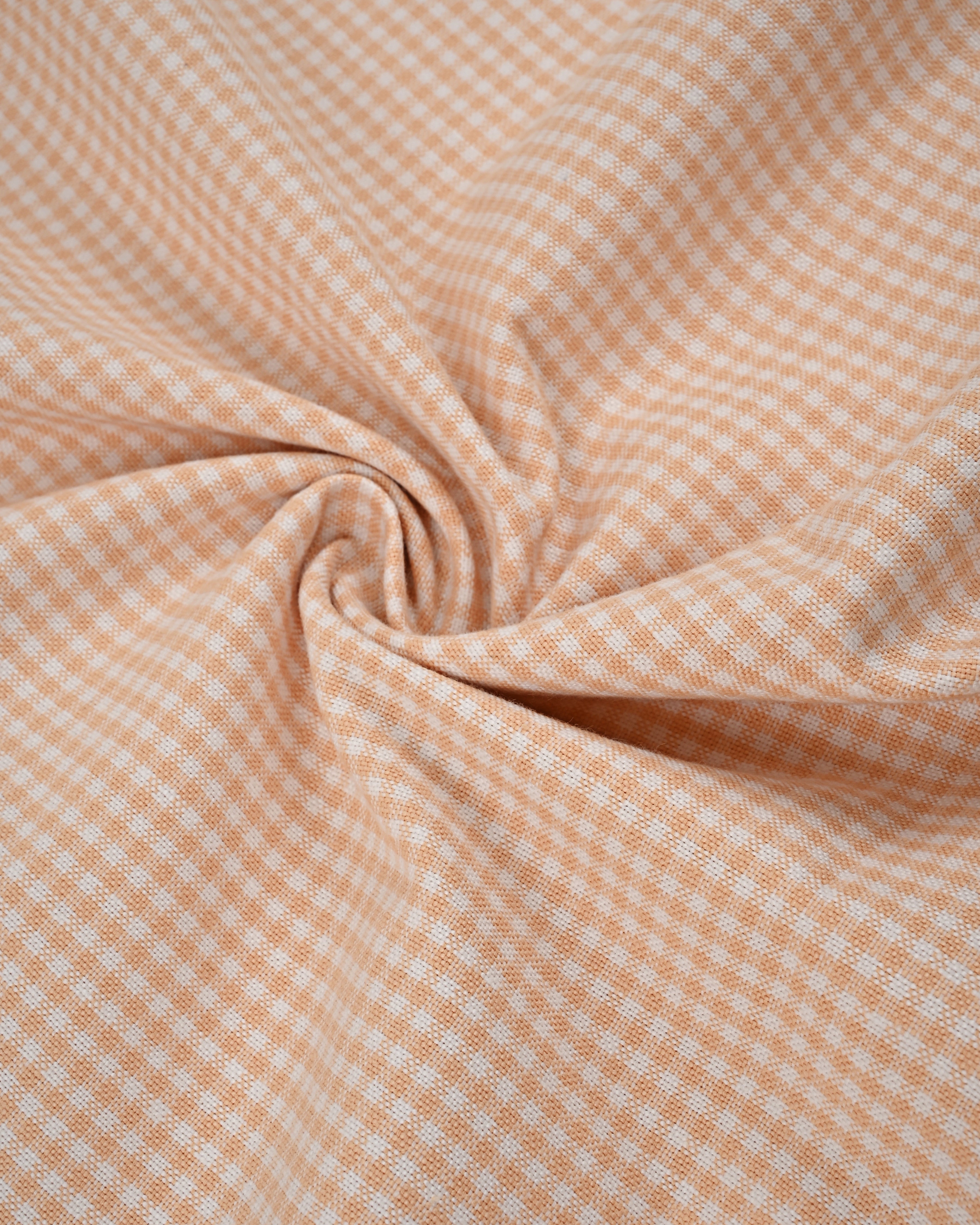 Imported Mini Checks Rida With Smart Plain Panel & Smart Lace