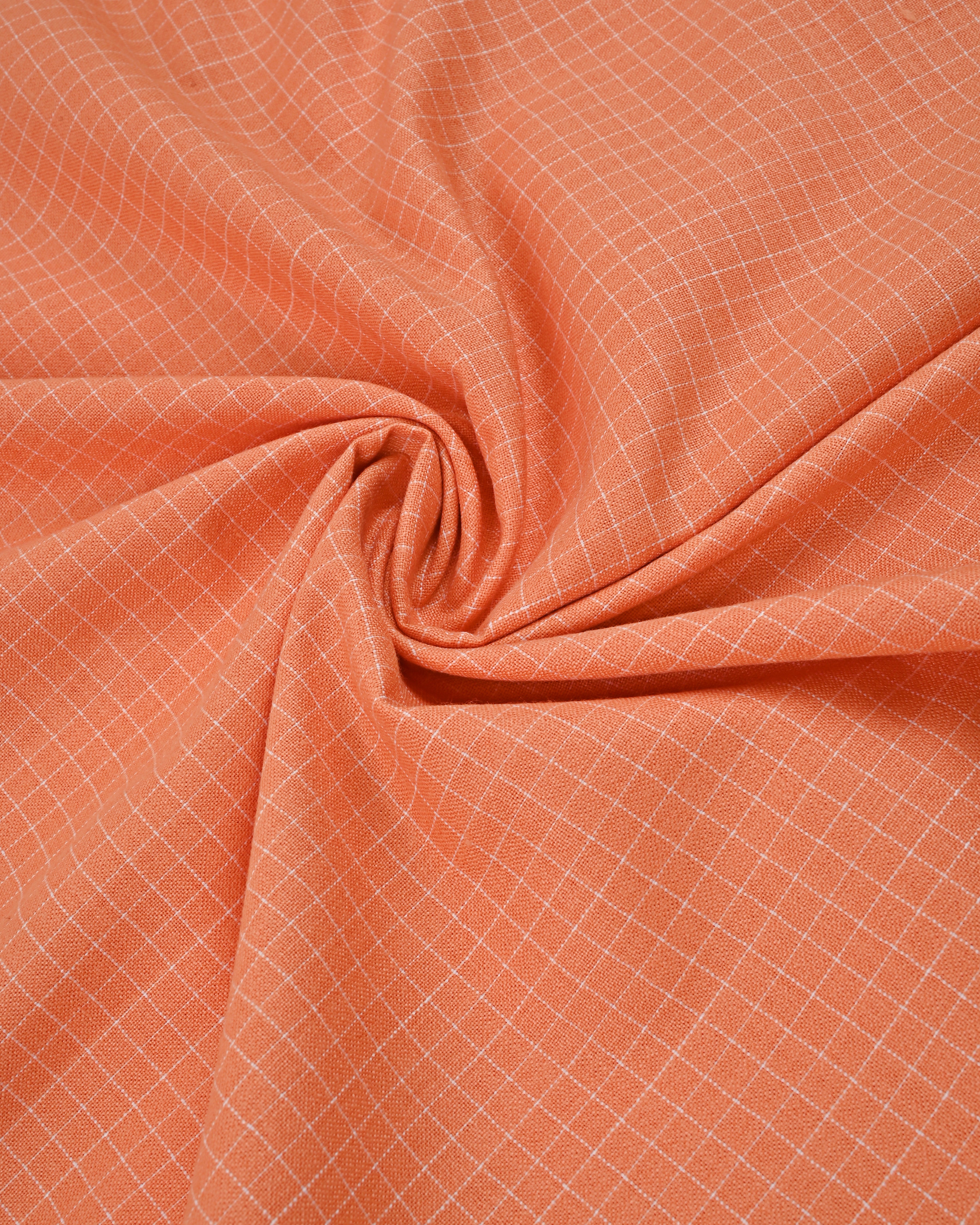 Peachy Orange With Smart Floral Work & Smart Laces & Panels