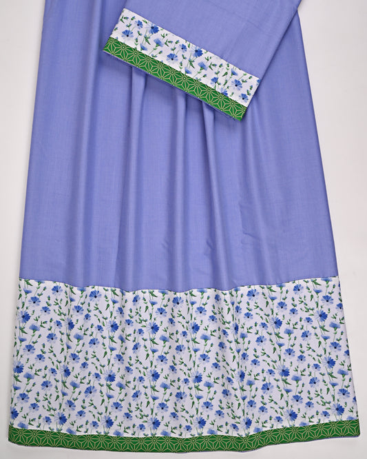 Dark Sky Blue Ohbat Rida with Smart Printed Panel