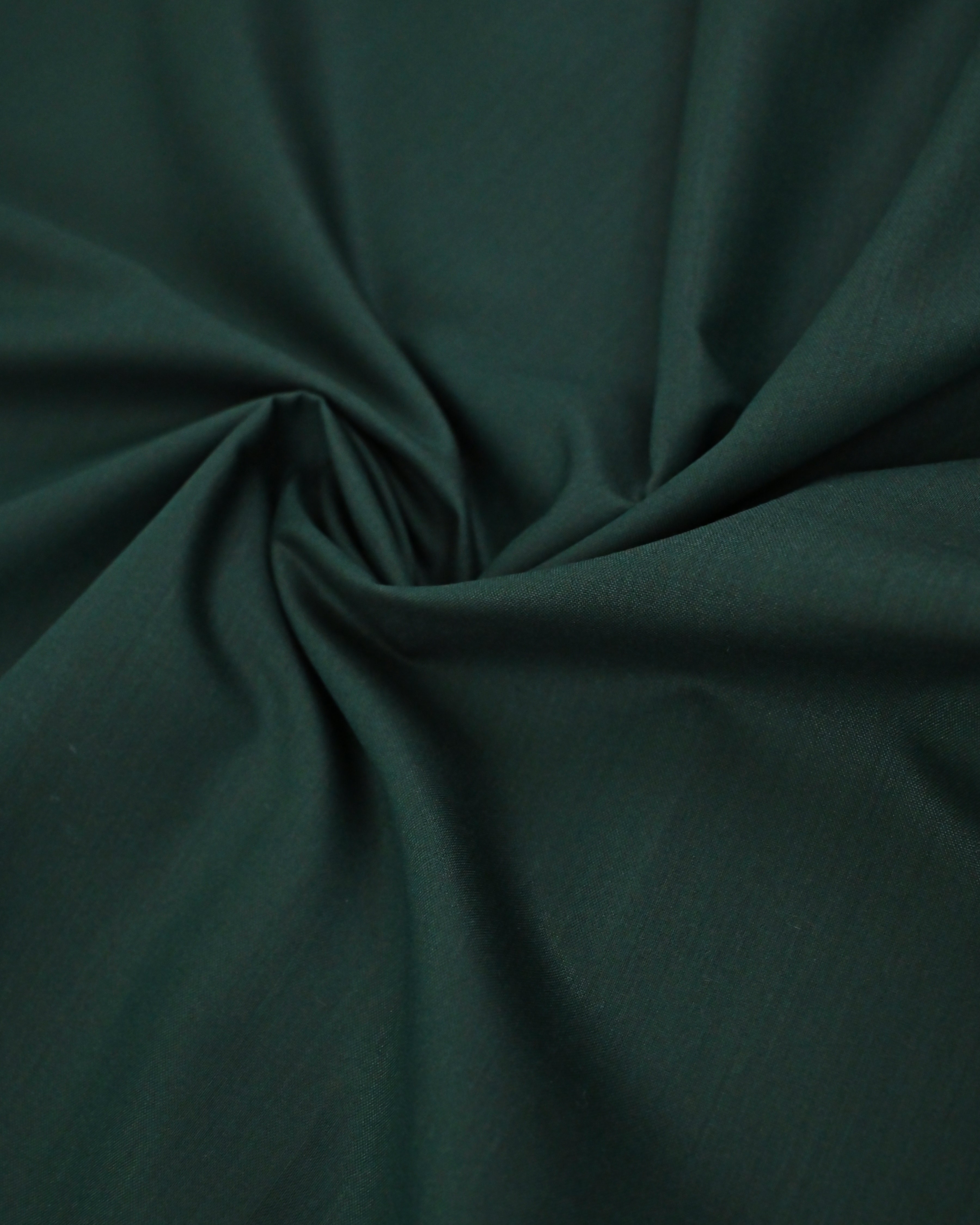 Dark Emerald Green Rida With Smart Batik Print Panel Smart Lace & Smart Embroidery Work