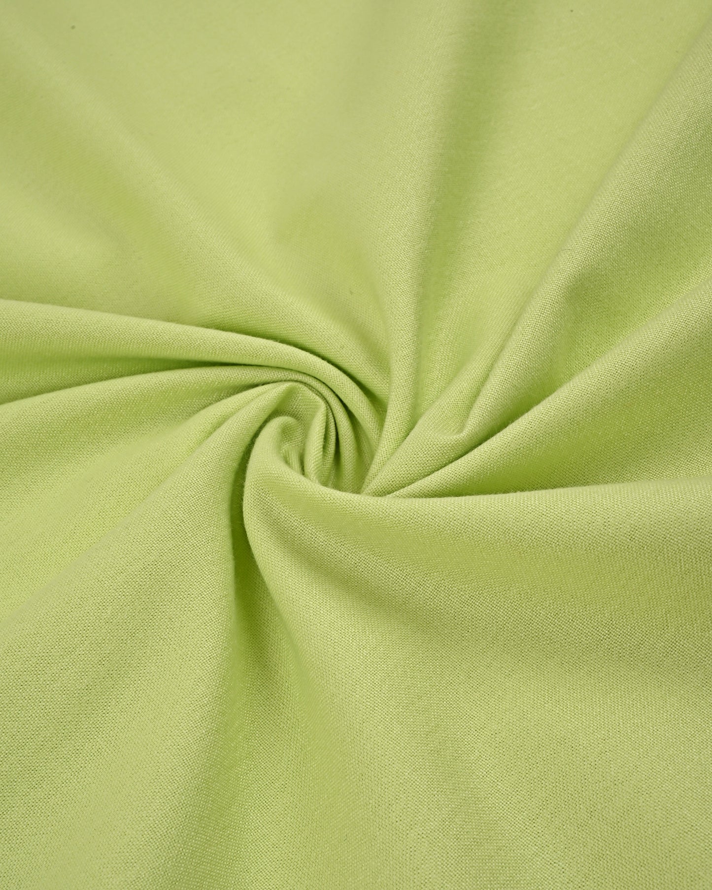 Celery Green Rida With Smart Floral Embroidery Border & Plain Panel