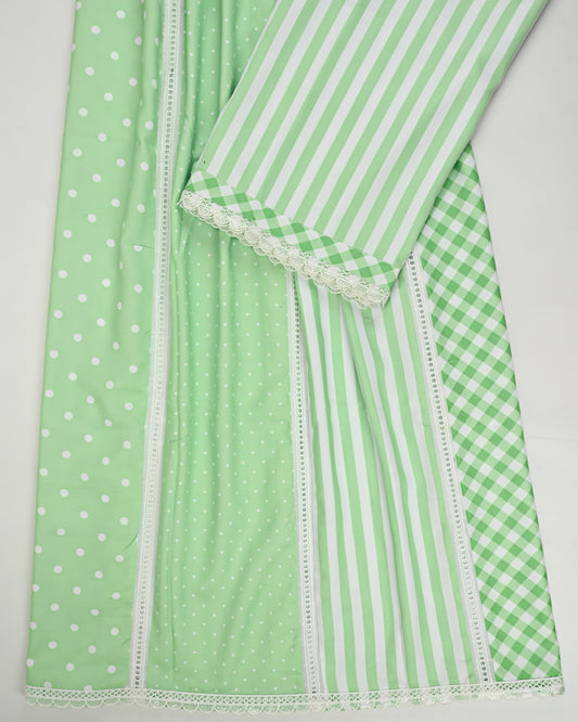 Original Denim Rida With Smart Print & Skirt Pattern