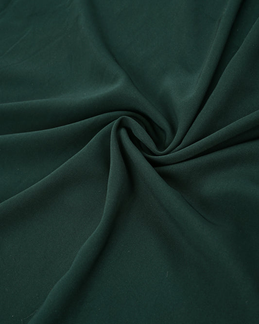 Dark Green Abaya Rida With Smart Light Green Panel