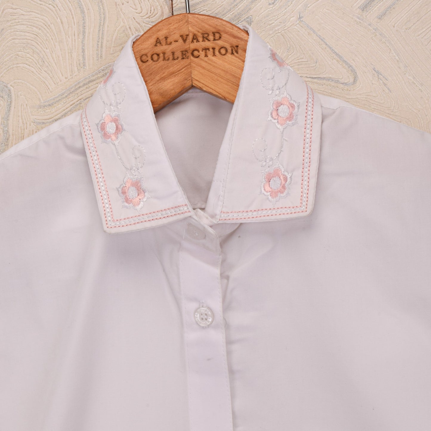 Al Vard Shirt With Embroidery