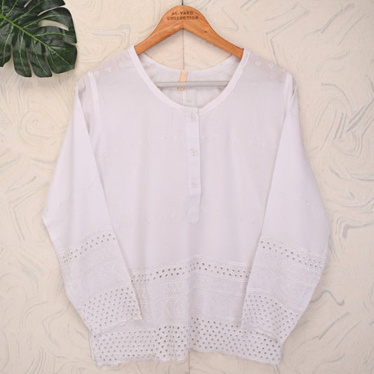 Al Vard Shirt With Round Neck