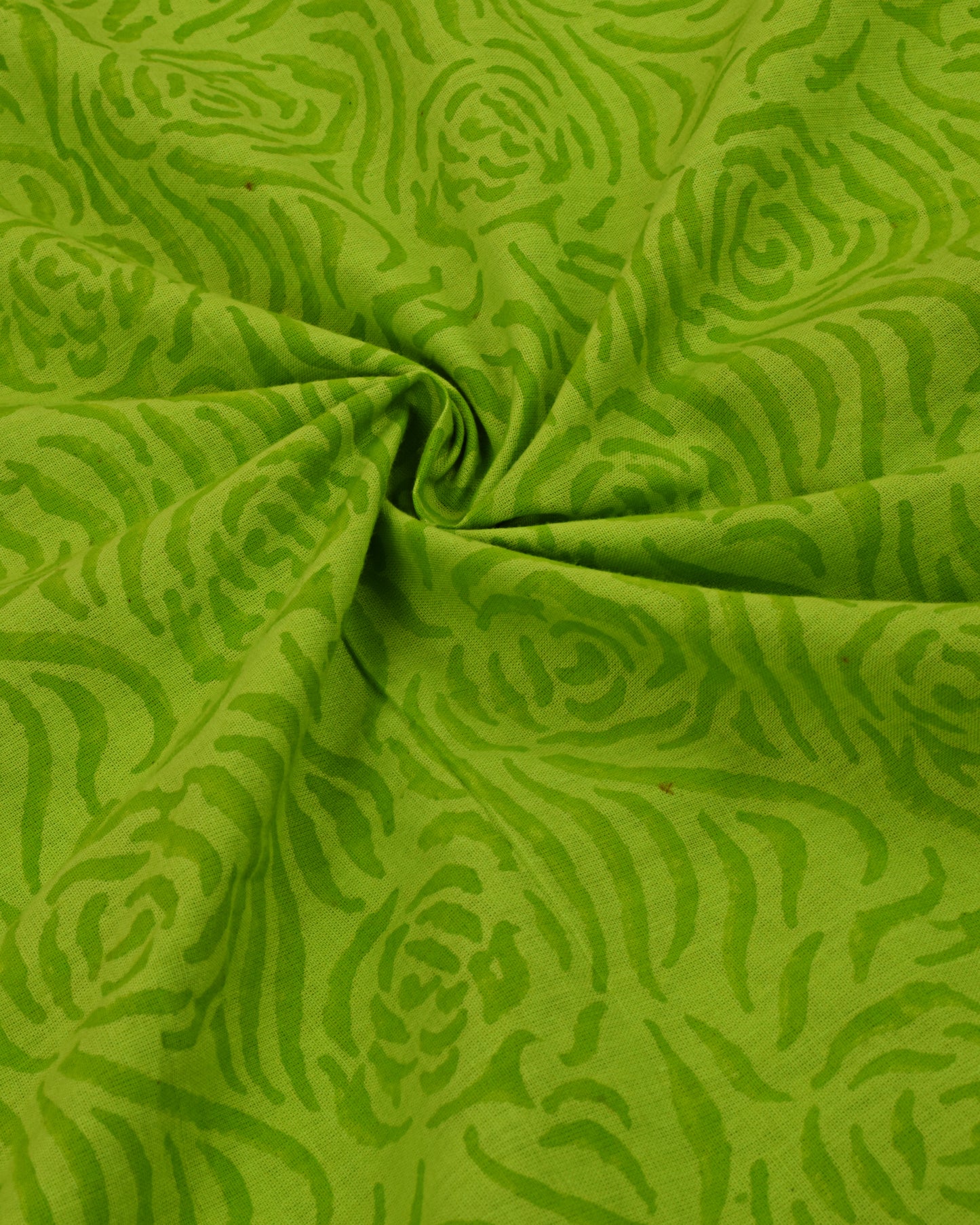 Green Batik Jodi With Machine Embroidery/Printed Dupatta