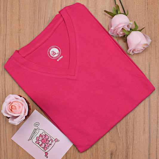 Women's Electric Pink T-Shirt
