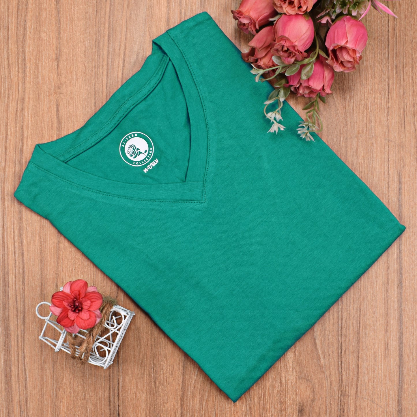 Women's Peacock Green T-Shirt